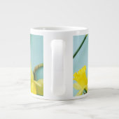 Flowers | Yellow Daffodils Extra Grote Beker (Achterkant)