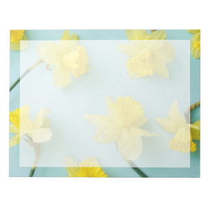 Flowers Yellow Daffodils Notitieblok