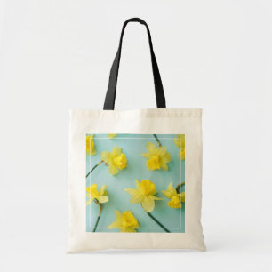 Flowers Yellow Daffodils Tote Bag