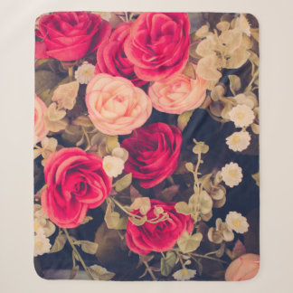  Flowersflower, , floral, moeder, da Sherpa Deken
