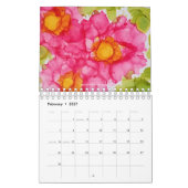 Flowerworks - 2026 Twaalf Maanden Kunstkalender Kalender (Feb 2027)