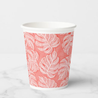 Flowery cup papieren bekers