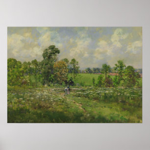 Flowery Meadow William Henry Holmes Waterverf Poster