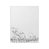 Flowery Music Notitieblok (Gedraaid)