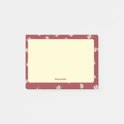 Flowery  Post-it Post-it® Notes (Voorkant)