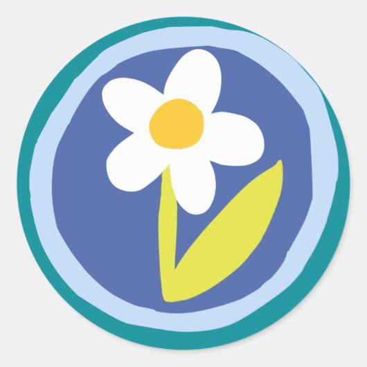 FlowHer Power Ronde Sticker (Voorkant)