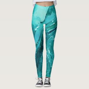 Flowing Abstract Leggings
