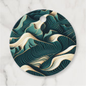 Flowing Harmony Bedankjes Labels (Voorkant)