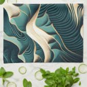 Flowing Harmony Theedoek (Gevouwen)