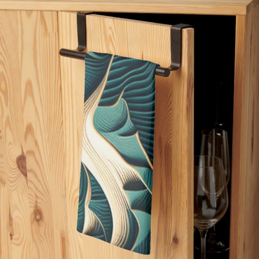 Flowing Harmony Theedoek (Derde Gevouwen)
