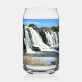 Flowing Waters of Hopkins Falls Blikvorm Glas (Achterkant)
