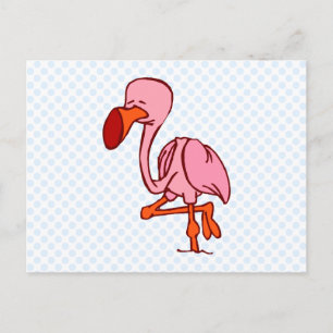 Floyd Flamingo Briefkaart