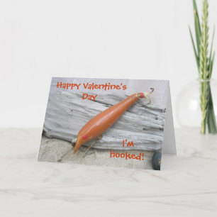Floyd Roman Lure Valentine's Day Card Feestdagen Kaart