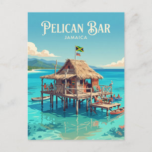 Floyd's Pelican Bar Jamaica Briefkaart