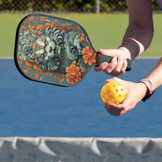 Flu Leeuw van Wijsheid Pickleball Paddle