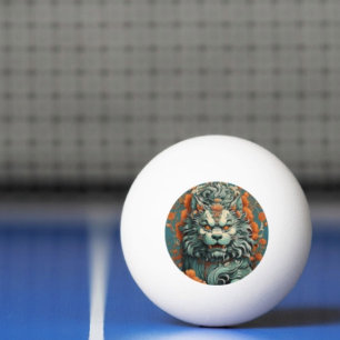 Flu Leeuw van Wijsheid Ping Pong Bal Pingpongballen
