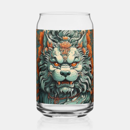 Flu Lion de la sagesse La bière peut (Recto)