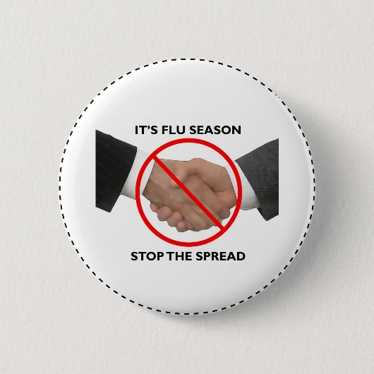 Flu Season Button (Voorkant)