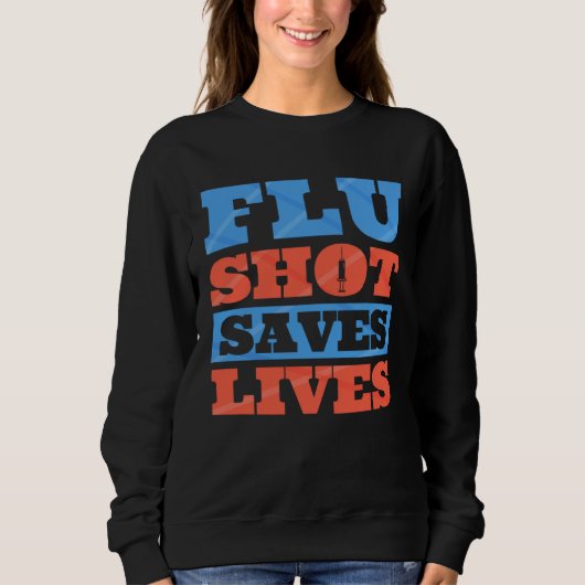 Flu Shot Influenza Quarantine Infectious Disease   Trui (Voorkant)