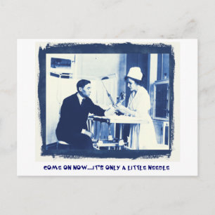 Flu Shots Briefkaart