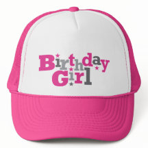 Fluctuation Type Casquette fille anniversaire