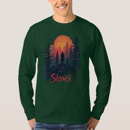 Fluent in Silence T-shirt (Voorkant)