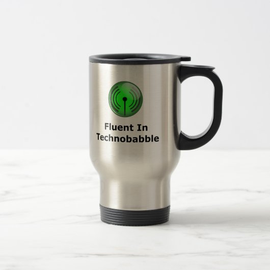 Fluent in Technobabble Reisbeker (Rechts)
