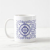 Fluer-de-lis Quatrefoil Mug (Gauche)