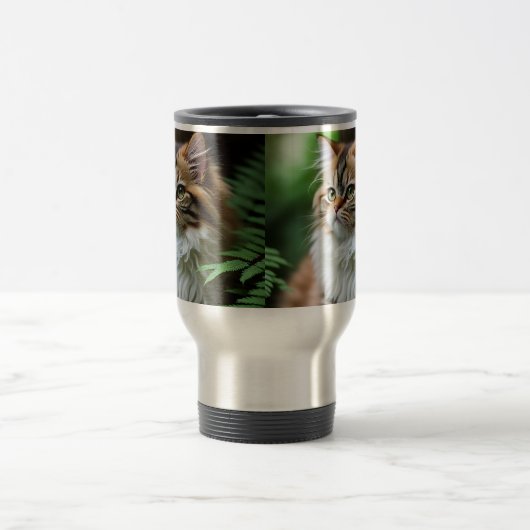 Fluff en knuffels: de mollige Perzische kat Reisbeker (Center)