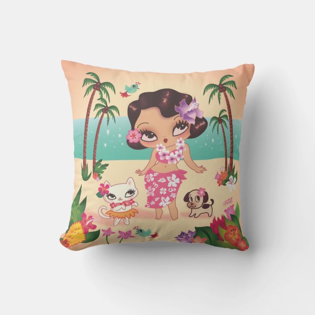 Fluff Hula Lulu Pillow Kussen (Voorkant)