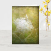 Fluff Kaart (Gele Bloem)