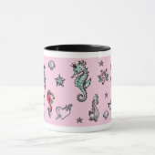 Fluff Molly Mermaid Mug en rose (Centre)