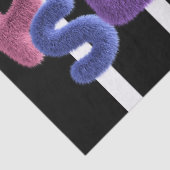Fluff Psilocybin Tissue papper Tissuepapier (Detail)