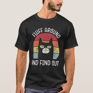 Fluff rond en ontdek Cat Adult Humor T-shirt