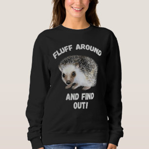 Fluff Rondom Uitzoeken Egel Meme Sarcastische Humo Trui