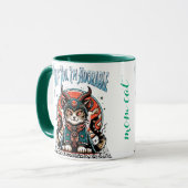 Fluff You, I'm Adorable Mug - Drôle mignon Cat Cot (Devant gauche)