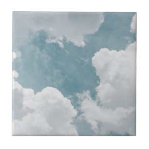 fluffelwolken tegeltje