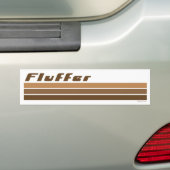 Fluffer bumperstickers (Op auto)
