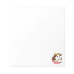 Fluffier Than A S'more - Schattigee hond en desser Notitieblok