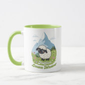 Fluffiest Lawn Mower – Adorable Blacknose Sheep Mok (Links)