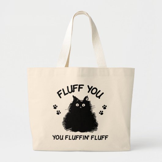 Fluffin Vous Fluffin Fluff Kitty Sac fourre-tout c (Devant)