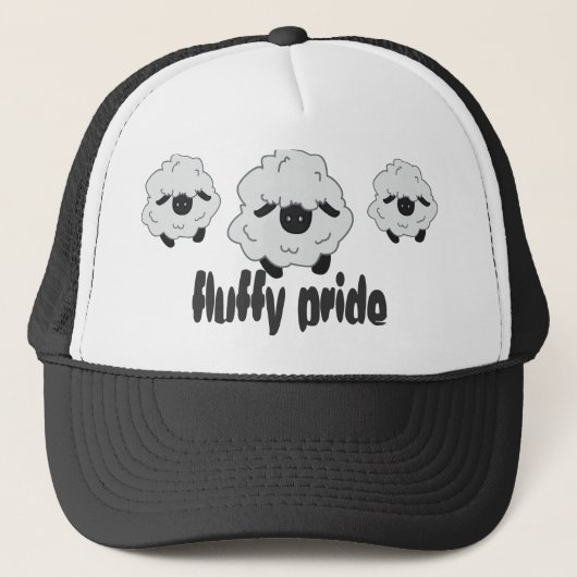 Fluffly Pride Trucker Pet (Voorkant)