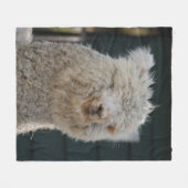Fluffy Alpaca Fleece Deken (Voorkant (Horizontaal))