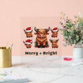 Fluffy Baby Highland Cow Boire Café T- (Mariage)