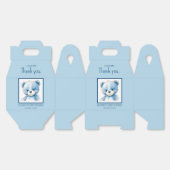 Fluffy blue beer Favoriet Box Bedankdoosjes (Ongevouwen)