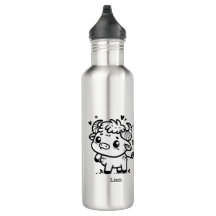 Fluffy Buffalo Baby - Kawaii Boerderij Animal