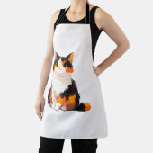 Fluffy Calico Cat Schort (Insitu)