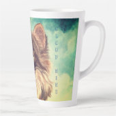 Fluffy Cat Cloud Neuf Latte Mug (Droite)