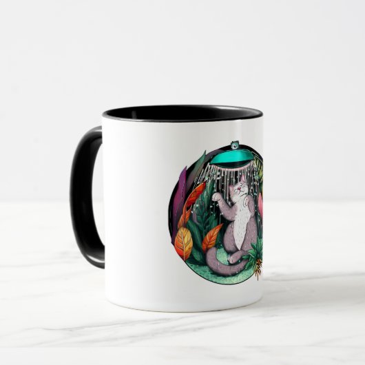 Fluffy Cat Therian Mok (Voorkant links)