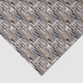 Fluffy Cattails Natuur Patroon Tissuepapier (Detail)